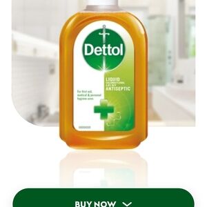Dettol Liquid Antiseptic - Amber with Green Label 250 Ml